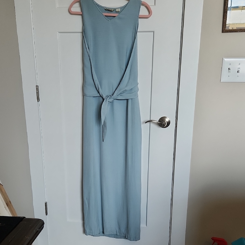 Tommy Bahama Blue Sheath Maxi Dress for any special occasion.    Size 6